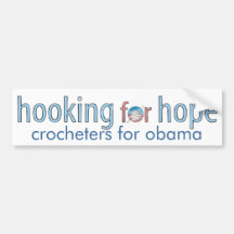 Hooking for Hope, Bumper Sticker