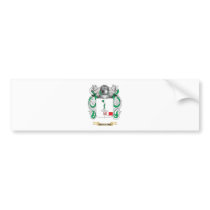 Hookins Coat of Arms (Family Crest) Bumper Stickers