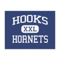 Hooks - Hornets - Hooks High School - Hooks Texas postcards