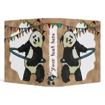 Hoola Hooping Panda, binder