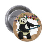 Hoola Hooping Panda, button