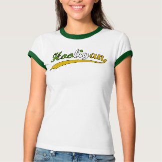 Hooligan (6 colors) Ladies Ringer shirt