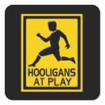 Hooligans At Play Sticker