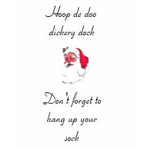Hoop de doo dickery dock don't forget to hang up t-shirts