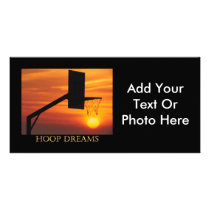 HOOP DREAMS CUSTOM PHOTO CARD