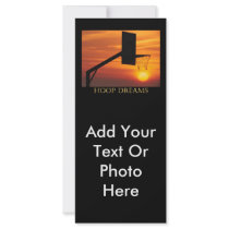 HOOP DREAMS CUSTOM RACK CARDS