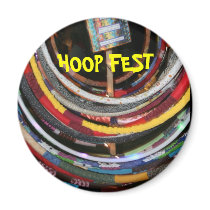 HOOP FEST FLAIR magnets