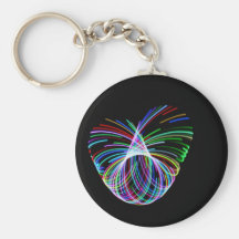 Hoop Heart Key Chain