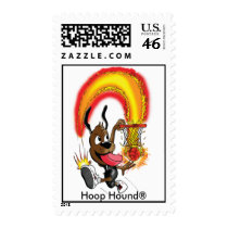 Hoop Hound Postage stamps