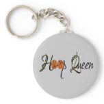 Hoop Queen keychains