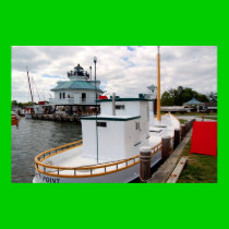 Hooper Strait Lighthouse & Crab Dredging Boat posters