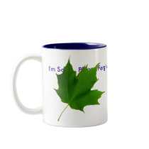 Ho'oponopono  Maple Leaf Mug