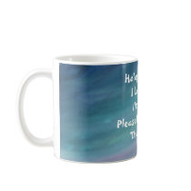 Ho'oponopono mug-blue mugs
