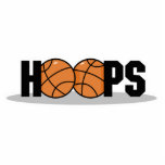 hoops basketball design cut outs
