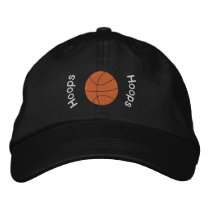 Hoops Basketball Embroidered Hat embroidered hats