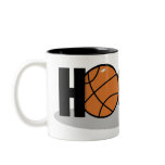 Hoops basketball mug