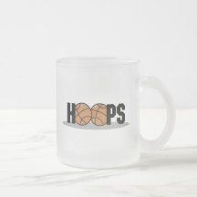 Hoops Basketball T-shirts and Gifts Mug