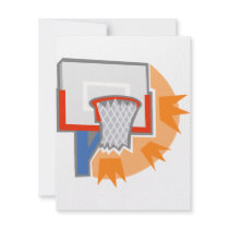 Hoops Personalized Invite