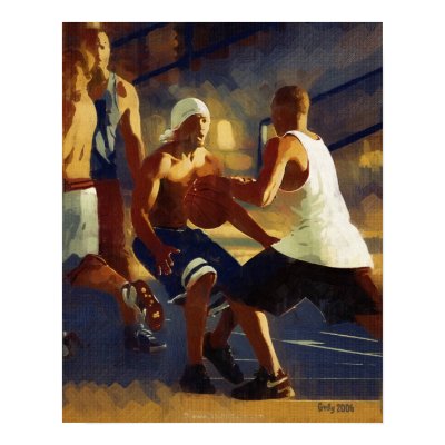 Hoops Print by mrsmas