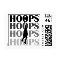 Hoops Silhouette T-shirts and Gifts Postage