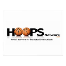 HoopsNetwork.com postcard