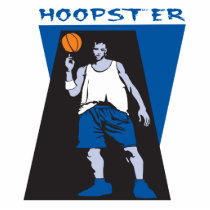 hoopster basketball vector design photo cut outs