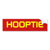 HOOPTIE bumper stickers