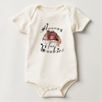 Hooray for Boobies! Onesie for Baby t-shirts