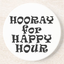 Hooray for Happy Hour Coaster coasters