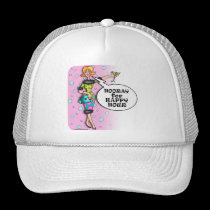 HOORAY FOR HAPPY HOUR HAT w/ cartoon hats