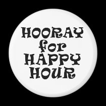 Hooray for Happy Hour Magnet magnets