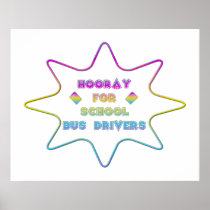 Hooray for School Bus Drivers! Print