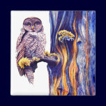 Hoo's Look'n  Magnet magnets