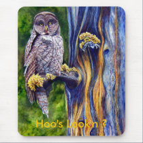 Hoo's Look'n Mouse Pad mousepads