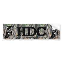 Hoosier Deer Club Bumper Sticker bumper stickers