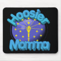 Hoosier Momma Indiana Flag mousepads by familymatters Hoosier Momma Indiana Flag mousepads