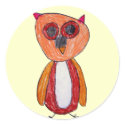 Hoot Hoot the Owl stickers