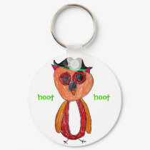 Hoot Hoot the pirate keychains