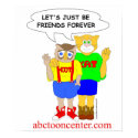 Hoot & Kat "Friends Forever" Poster posters