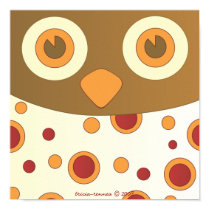 Hoot Owl Close-Up posters