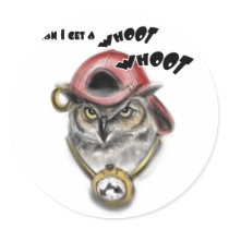 Hoot Owl stickers