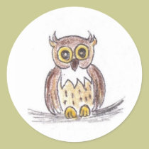 Hoot sticker - no text