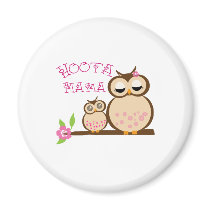 Hoota Mama Refrigerator Magnet