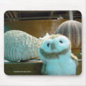 Hootin' Annie and Coral mousepads by codfishlady Hootin' Annie and Coral mousepads