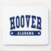 Hoover Alabama College Style tee shirts Mousepad