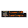 Hoover Buccaneers 2009 Alabama State Champs! Bumper Stickers