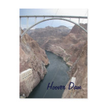 Hoover Dam Bridge postcards