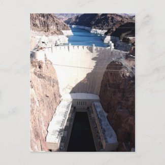 Hoover Dam postcard