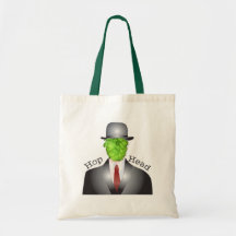 hop head canvas bags