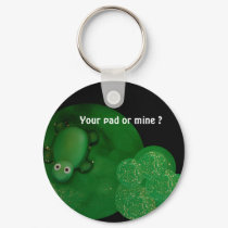 Hop on Over keychains